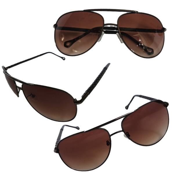 YOU SUN Sonnenbrille - Trendiger Stil  braun  UV-400 Schutz